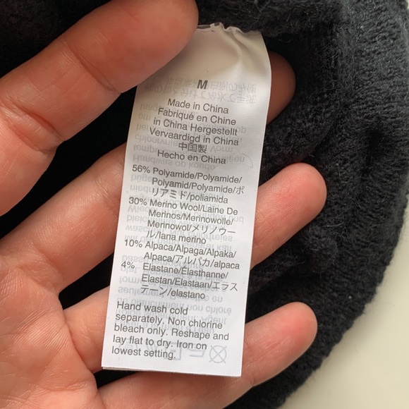 Madewell Wrap-Front Pullover Sweater - Picture 2 of 3